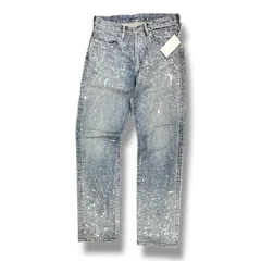 参考上代70400円 未使用 SUGARHILL  24AW MOLDED DENIM TROUSERS STRAIGHT CUT モールドストレートカットデニムパンツ ジーンズ シュガーヒル 2411300415 インディゴ 32 （99033A5）のサムネイル