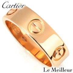 【新品仕上済】 Cartier ラブ ピンクゴールド K18PG リング 12号 レディース 返品OK