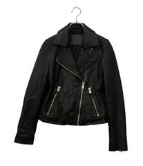 Archive 変形 biker ハイネック 斜めジップ レザージャケット - メルカリ