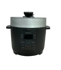 東芝 電気圧力調理鍋 RCP-30R ブラック - メルカリ