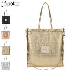 ジュエティ jouetie トートバッグ ラージ レディース メタリックPU キルティング 81490Bのサムネイル