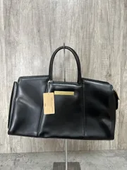 美品 KATHARINE HAMNETT キャサリンハムネット タグ付き ハンド バッグ size-/黒 ■■ レディースのサムネイル