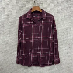 ユニクロ フランネルシャツ M D02321