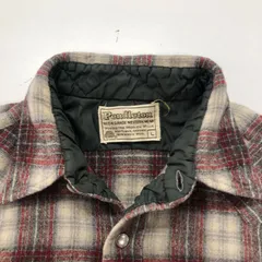 70-80s Pendleton ペンドルトン ネルシャツ USA アメリカ製 Lサイズ RED レッド BLACK ブラック シャツ チェック柄 長袖のサムネイル