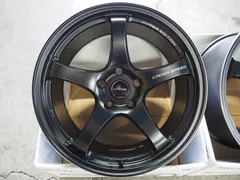 ★5本スポーク★18インチ9.5J+45 5H100 新品 人気 軽量 クロススピード ハイパーエディション CR5 ブラック ホイール1台分 カローラスポーツ セリカ プリウス 86 BRZのサムネイル