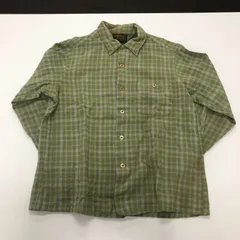 Pendleton ペンドルトン ネルシャツ USA アメリカ製 Lサイズ GREEN グリーン シャツ 70-80s チェック柄 長袖のサムネイル