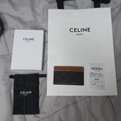 CELINE トリオンフ エンボス 長財布 ラウンドファスナー - メルカリ