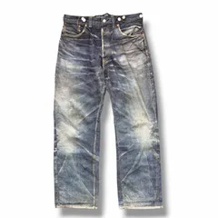 参考上代63800円 JUNYA WATANABE  × Levi's Berberjin ナイロンチノクロスプリント デニムパンツ ジュンヤワタナベ  × リーバイス WI-P904 インディゴ L （15690M）