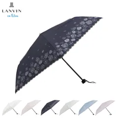 ランバンオンブルー LANVIN en Bleu 日傘 折り畳み傘 レディース 遮熱 晴雨兼用 22-084-12085-52のサムネイル