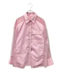ダイアグラム 長袖シアーシャツ シアーコンビオーバーシャツ レディース SIZE 36 (S) Diagramのサムネイル