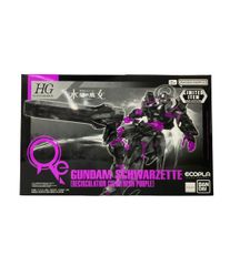 미품 반다이 HG 기동전사 건담 수성의 마녀 1/144 건담 슈바르제테 리사큘레이션 컬러 네온 퍼플 프라모델