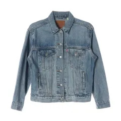 LEVI'S リーバイス デニム ジャケット/レディース Sサイズ/TTKZVX2022のサムネイル