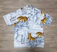 東洋 SUN SURF カイカマヒネ 獲物を狙う虎 アロハシャツ XL - メルカリ