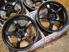 新品 4本セット】18インチ 9.5J+10 114.3 5穴 ブラック - メルカリ