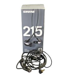 SHURE SE215 高遮音性イヤホン クリアブルー - メルカリ
