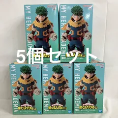 未開封 僕のヒーローアカデミア 緑谷出久 フィギュア 5個セット SF5A14 c101