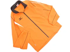 MIZUNO ミズノ ロゴ トラック ジャケット sizeL/オレンジ ■◇ メンズのサムネイル