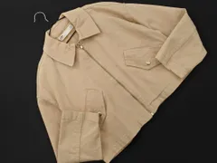 ZARA ザラ ジップアップ ジャケット sizeM/ベージュ ■◇ レディース
