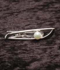 美品 ミキモト タイバー タイピン SV パール 7.4mm メンズ MIKIMOTOのサムネイル