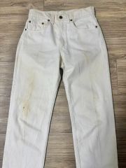 RRL SLIM BOOT オフホワイト USA製デニム W30 - メルカリ