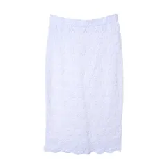 DOLCE&GABBANA フラワー レース ミモレ丈 スカートのサムネイル