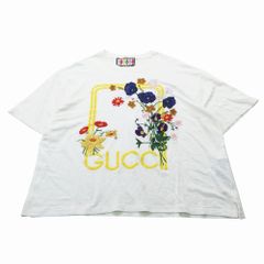 LOEWE ロエベ フラワープリント ロゴ 半袖Tシャツ ホワイト L - メルカリ