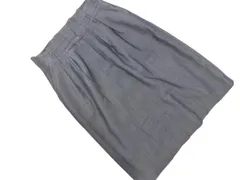 PROPORTION プロポーション ボディドレッシング タック タイト スカート size3/紺 ■◇ レディース