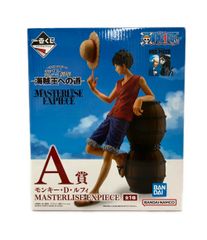 미품 반다이 ONE PIECE MASTERLISE EXPIECE 이치 반 쿠지 TV 애니메이션 25주년 ~해적왕에의 길~ A상 몽키·D·루피 피규어