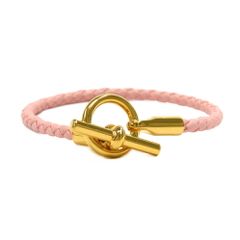 新品・未使用 HERMES エルメス ブレスレット グレナン ローズサクラ T2 