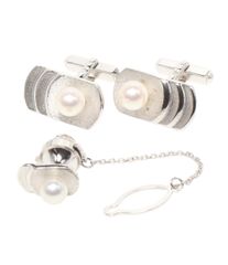 TASAKI パール カフス タイピン セット 真珠 マベパール - メルカリ
