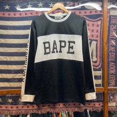 A BATHING APE x MOUSSY 長袖 リブカットソー - メルカリ