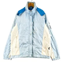 MONCLER モンクレール ブランドロゴ 秋冬 AW ナイロンジャケット ナイロン ライトブルー レディース 胸囲85 身長160 スキーウェア【古着】【中古】【送料無料】のサムネイル
