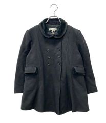 See By Chloe ウールショートコート ネイビー - メルカリ