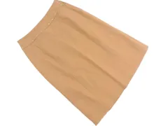 espie エスピエ Aライン 台形 スカート size38/ベージュ ■◇ レディース