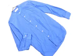 ROTTWEILER ロットワイラー バンドカラー シャツ sizeL/青 ■◇ メンズのサムネイル
