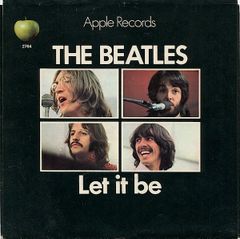 THE BEATLES Let it Be Apple 日本盤 黒盤7 - メルカリ