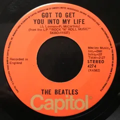 7” Beatles Got To Get You Into My Life 4274 Capitol Records /00080