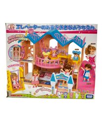 1989年リカちゃんファミリーハウス 家族団らん エレベーター付き