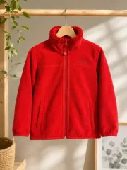 THE NORTH FACE ザノースフェイス キッズ フリース ハイネック ジップアップ 120 サイズ
