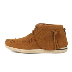 【新品】visvim ビズビム サイズ:M8.5(26.5cm) | 26SS FBT LHAMO-FOLK | ラムスキンレザー モカシンシューズ | キャメル | ブランド 靴【メンズ】のサムネイル