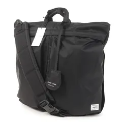 【新品】HYKE ハイク バッグ ブラック 黒 | 25AW PORTER 2WAY HELMET BAG (19354-0199) | 吉田カバン ヘルメットバッグ カバン | コラボ 別注【メンズ】