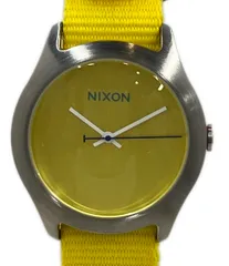 美品 ニクソン 腕時計 CLEAN THE MOD クオーツ イエロー レディース メンズ NIXONのサムネイル