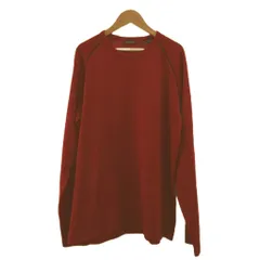 ダナキャランニューヨーク DKNY Tシャツ M 赤 レッド 長袖 ラウンドネック ラグランスリーブ /KK ■ECC003のサムネイル