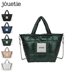 ジュエティ jouetie トートバッグ ショルダー レディース 斜めがけ ボールチェーンショルダー付 キルティング JUT-81520Bのサムネイル