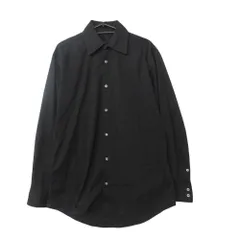 JIL SANDER ジルサンダー  コットン シャツ ドレスシャツ ８ボタン トップス 長袖 39/M ブラック メンズ 【中古】のサムネイル