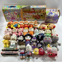 ★  アンパンマン あんぱんまん グッズ まとめ商品 ぬいぐるみ マスコット おもちゃ バイキンマン ドキンちゃん 等 現状品 4.05kg
