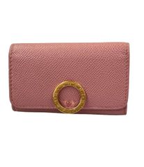 BVLGARI キーケース 6連 オレンジ ピンク - メルカリ