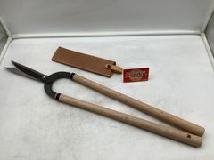 鋏正宗 別打 刈込鋏 240mm 吉岡刃物 ソリ刃 両手鋏 革ケース付 - メルカリ