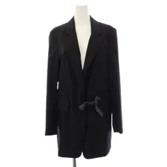 エムエムシックス メゾンマルジェラ MM6 Maison Margiela マルタンマルジェラ テーラードジャケット シングル 38 黒 ブラック 52BN000737383 /YTのサムネイル