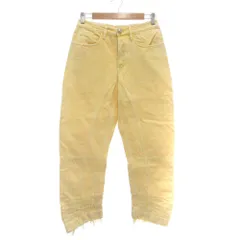 ジルサンダー JIL SANDER デニムパンツ ジーンズ 32 カットオフ スリムテーパード 黄 イエロー /AE ■GY18のサムネイル